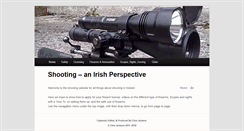 Desktop Screenshot of irishshooting.com