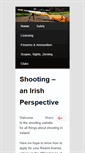 Mobile Screenshot of irishshooting.com